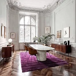 Viscose-vloerkleed - Jodhpur Special Luxury Edition (paars)