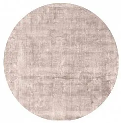 Rond vloerkleed - Jodhpur Special Luxury Edition Viscose (lichtgrijs/beige)