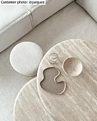 Wollen-vloerkleed - Hamilton (wit)