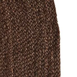 Rond jute vloerkleed - Amasia (bruin)