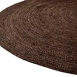 Rond jute vloerkleed - Amasia (bruin)