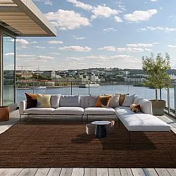 Jute-vloerkleed - Amasia (bruin)