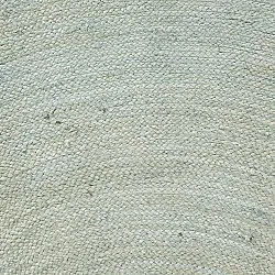 Rond jute vloerkleed - Amasia (grijs)