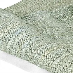 Rond jute vloerkleed - Amasia (grijs)