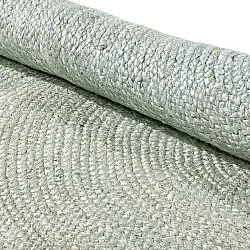 Rond jute vloerkleed - Amasia (grijs)