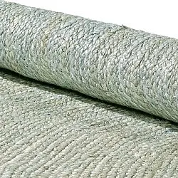 Rond jute vloerkleed - Amasia (grijs)