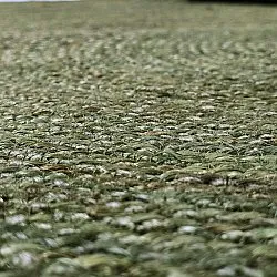 Rond jute vloerkleed - Amasia (militair groen)