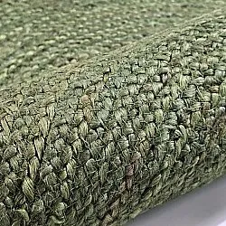 Rond jute vloerkleed - Amasia (militair groen)