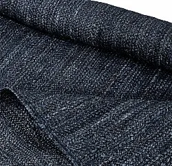 Jute-vloerkleed - Amasia (donkerblauw)
