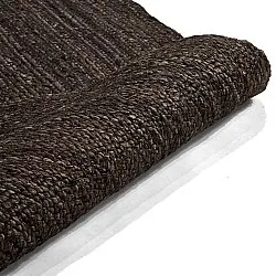 Jute-vloerkleed - Amasia (donker taupe)