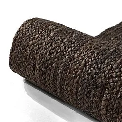 Jute-vloerkleed - Amasia (donker taupe)