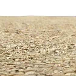 Rond jute vloerkleed - Amasia (natuur)