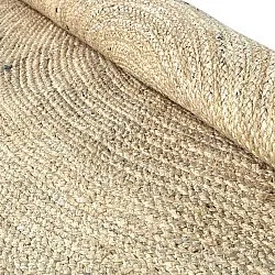 Rond jute vloerkleed - Amasia (natuur)