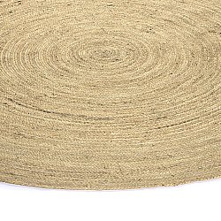 Rond jute vloerkleed - Amasia (natuur)