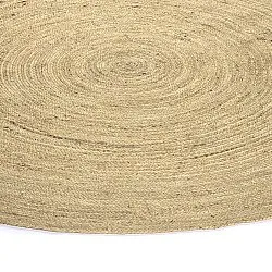 Rond jute vloerkleed - Amasia (natuur)