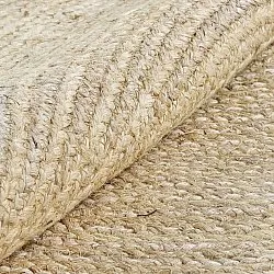 Rond jute vloerkleed - Amasia (natuur)