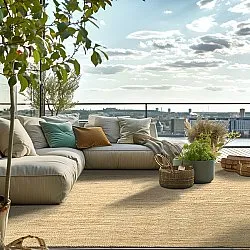 Jute-vloerkleed - Amasia (natuur)