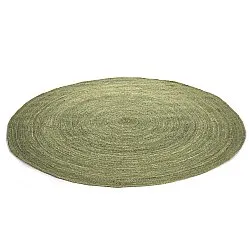 Rond jute vloerkleed - Amasia (olijf)