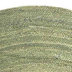 Rond jute vloerkleed - Amasia (olijf)