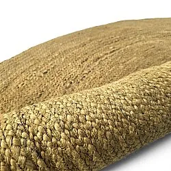 Rond jute vloerkleed - Amasia (oranje)