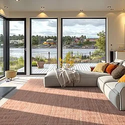 Jute-vloerkleed - Amasia (tan)