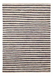 Jute-vloerkleed - Howrah Braided Jute (natuurlijk/wit/zwart)