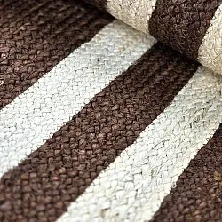 Jute-vloerkleed - Jessore (bruin/wit)