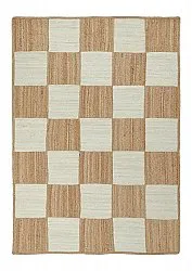 Jute-vloerkleed - Khulna (natuur/wit)