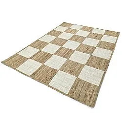 Jute-vloerkleed - Khulna (natuur/wit)