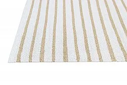 Plastic-kleden - Kensington (beige/wit)