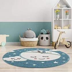 Kindervloerkleed -Night Sky Rond (multi)