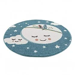 Kindervloerkleed -Night Sky Rond (multi)