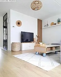 Vloerkleden voor binnen en buiten - Brussels Diamond (wit)