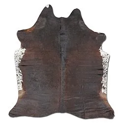 Koeienhuid - Bruin/wit 017