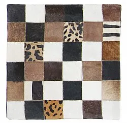 Koeienhuid-kussen (kussensloop) 45 x 45 cm