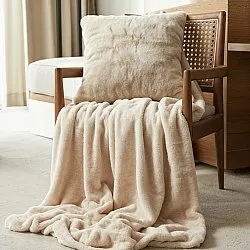 Kussensloop - Aranga Super Soft (beige)