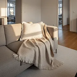 Kussensloop - Dorena (grijs)