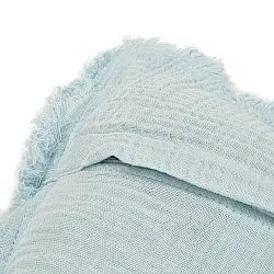 Kussensloop - Dorena (lichtblauw)