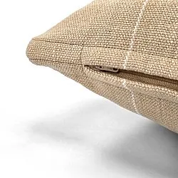 Kussensloop - Martina Stripe (beige/wit)