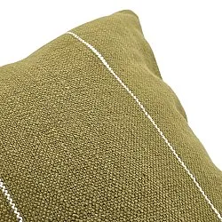 Kussensloop - Martina Stripe (groen/wit)