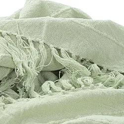 Dekens - Nalani cotton throw (lichtgroen)