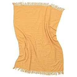 Dekens - Nalani cotton throw (oranje)