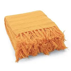 Dekens - Nalani cotton throw (oranje)