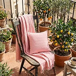 Dekens - Nalani cotton throw (roze)