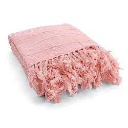 Dekens - Nalani cotton throw (roze)