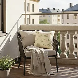 Kussensloop - Vasa Embroidered Cushion Cover (multi)