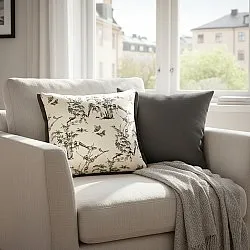 Kussensloop - Viborg Embroidered Cushion Cover (multi)