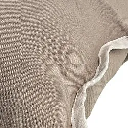 Kussensloop - Yrsa (donkerbeige)