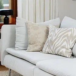 Kussensloop x 2 - Minna (beige)