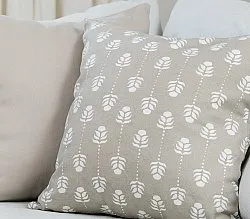 Kussensloop x 2 - Sari (beige)